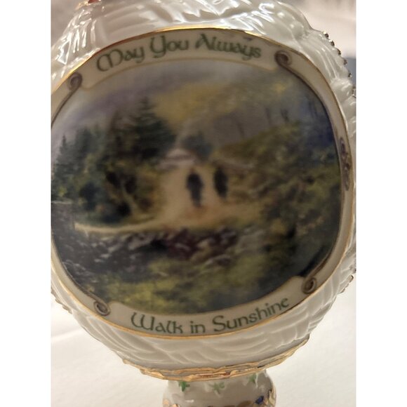 Irish Blessings Heirloom Porcelain Ornament Bradford Exchange - Picture 11 of 11